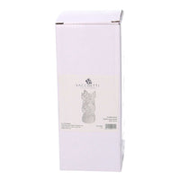 Portabicchiere metallo farfalla crema tondo cm ø8h13.5