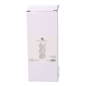 Portabicchiere metallo farfalla crema tondo cm ø8h13.5