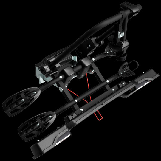 706N Portabici da gancio traino Parma 2 bici