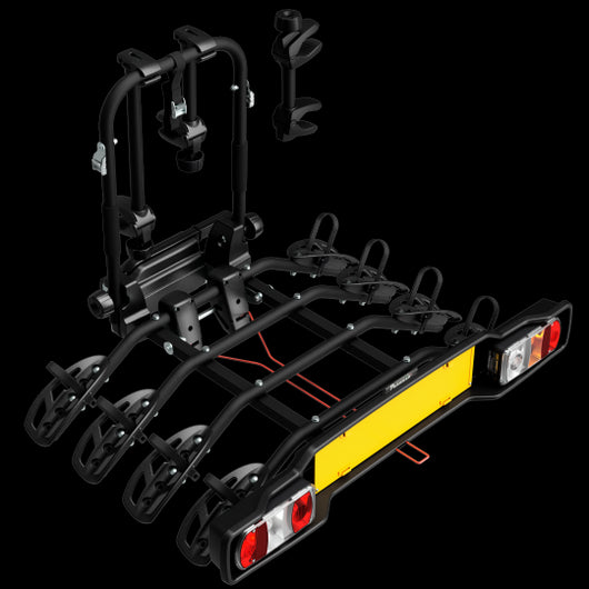 Portabici da gancio traino Parma 4 bici