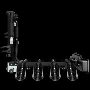 668/4N Portabici da gancio traino Siena 4 bici