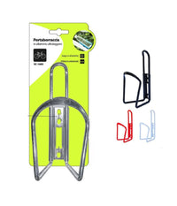 Portaborraccia In Alluminio Per Bicicletta Attacco Universale Colori Vari Xc-1685         