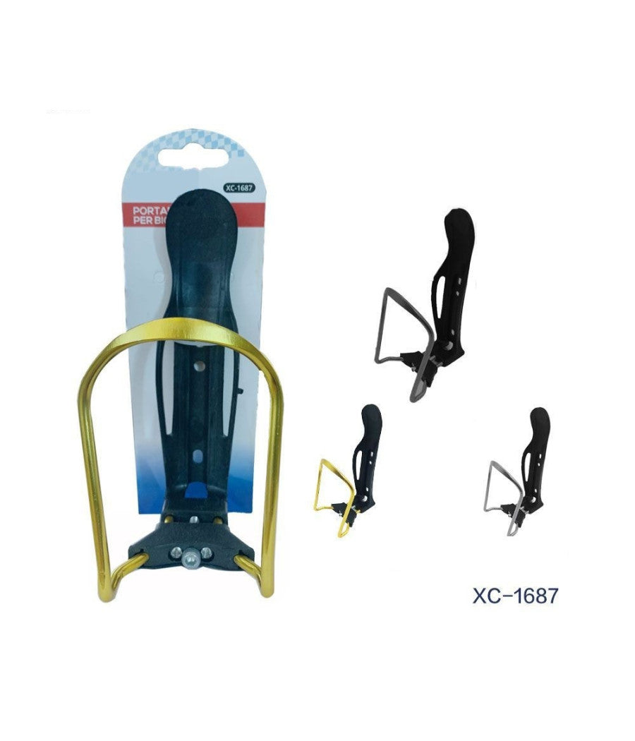 Portaborraccia Per Bici Bicicletta Attacco Universale Borracce Bottiglia Xc-1687         