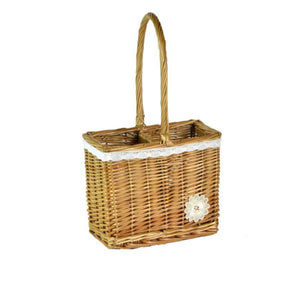 Portabottiglie con fiore e pizzo Lorraine