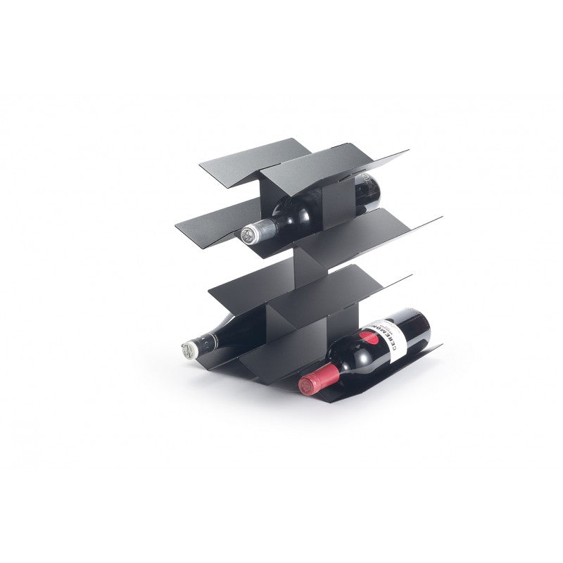 Portabottiglie da tavolo "IN VINO VERITAS", 10 bottiglie