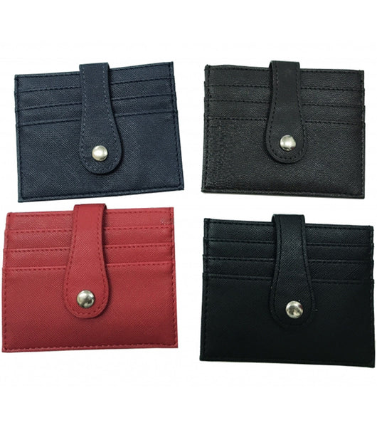 Porta Carte Di Credito Astuccio Slot Biglietti Identità ' Tessere Ferma Banconote         