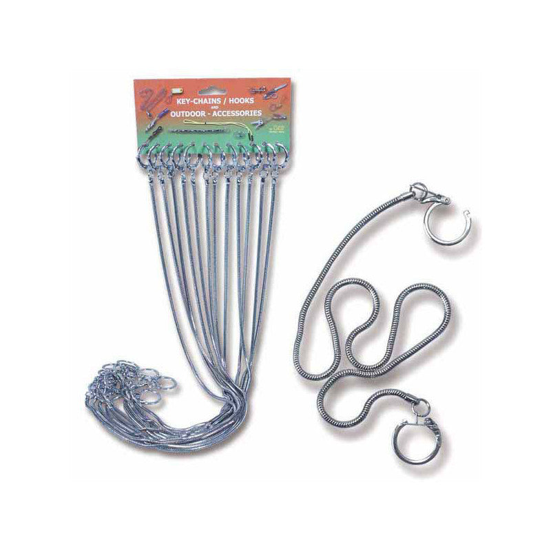 Portachiavi Anello Catena Snake Pz 12 Geit