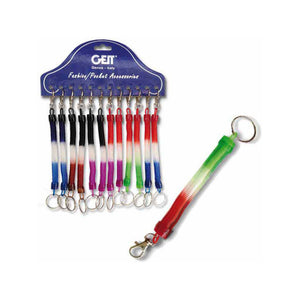 Portachiavi Anello Molla Spirale Pz 12 Geit