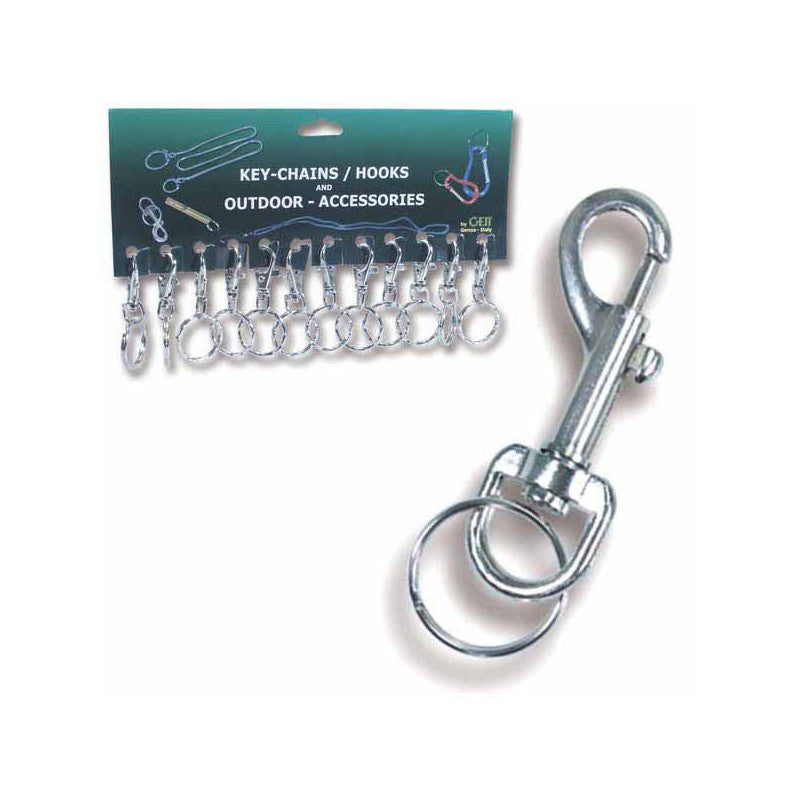 Portachiavi Anello Moschettone Big Pz 12 Geit