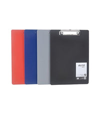 Portadocumenti Con Clip Fermafogli A4 Documenti Tabella Appunti Pvc Cartellina         