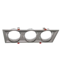 Portafaretti Incasso Triplo Per Faretto Ar111 Rettangolare Orientabile P-ar111-3         