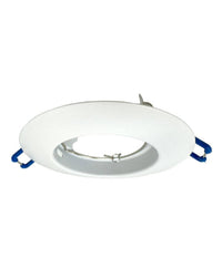 Portafaretto Ad Incasso Fisso Supporto Tondo Per Faretti Lampada In Alluminio P32         