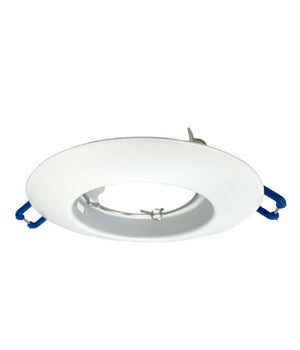 Portafaretto Ad Incasso Fisso Supporto Tondo Per Faretti Lampada In Alluminio P32         