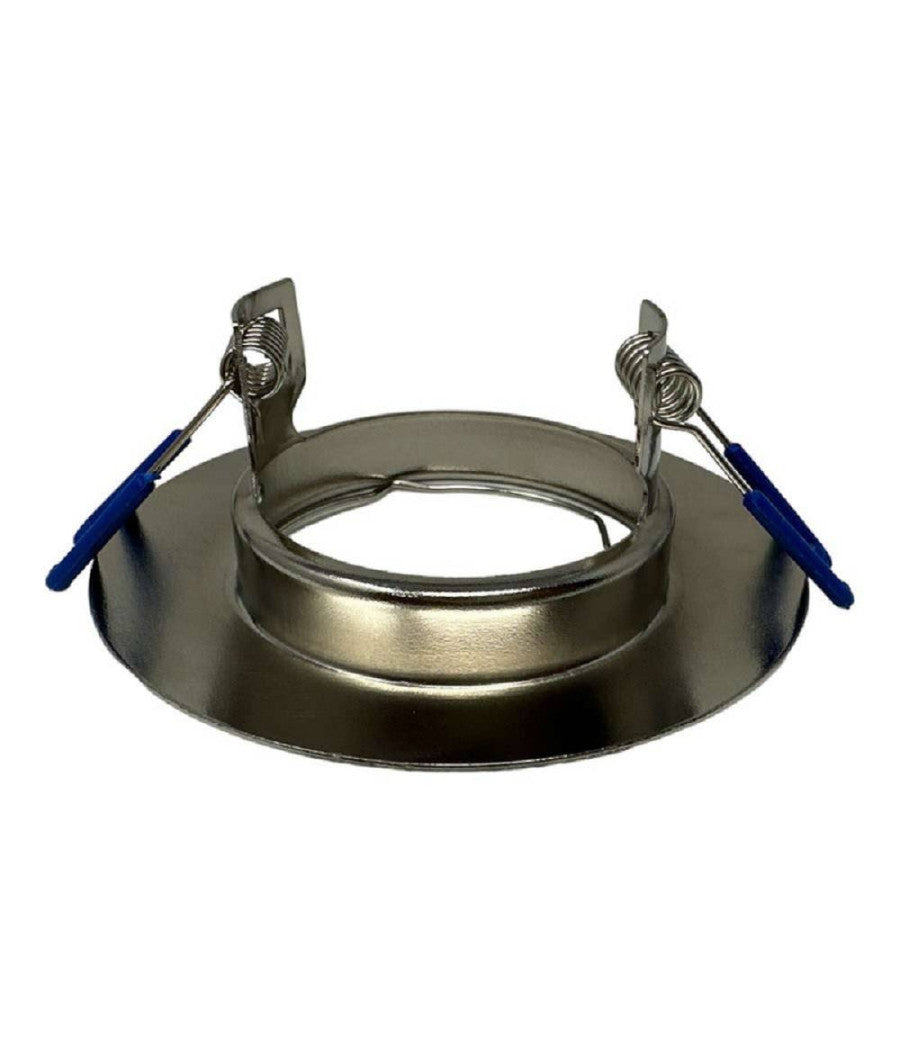 Portafaretto Ad Incasso Fisso Supporto Tondo Per Faretti Lampada In Alluminio P32         