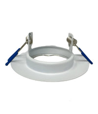 Portafaretto Ad Incasso Fisso Supporto Tondo Per Faretti Lampada In Alluminio P32         