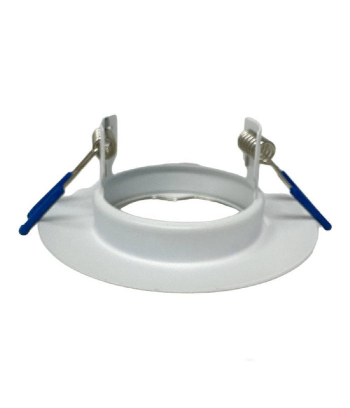 Portafaretto Ad Incasso Fisso Supporto Tondo Per Faretti Lampada In Alluminio P32         