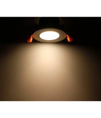 Portafaretto Foro Profondo Incasso Per Faretto Bianco Illuminazione Soffitto P22         