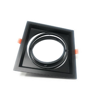 Portafaretto Incasso Ar111 Quadrato Supporto Per Faretti Illuminazione P-ar111-1         