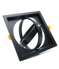 Portafaretto Incasso Ar111 Quadrato Supporto Per Faretti Illuminazione P-ar111-1         