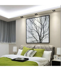 Portafaretto Incasso Quadrato Acciaio P23 Orientabile Supporto Faretto Porta Faretti         