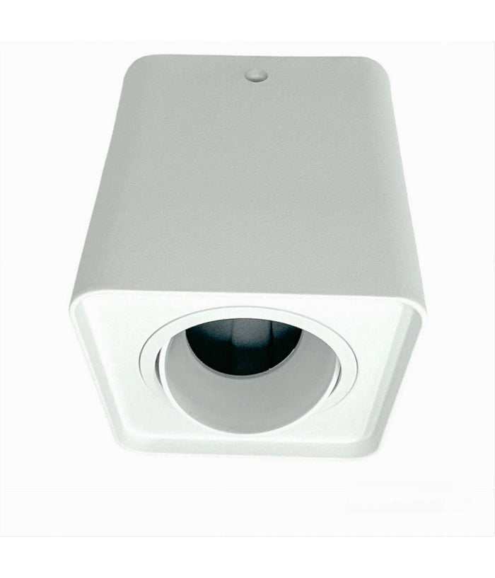Portafaretto Orientabile Da Soffitto Bianco Per Faretto Gu10 / Gu5.3 P34-gu10-b1         