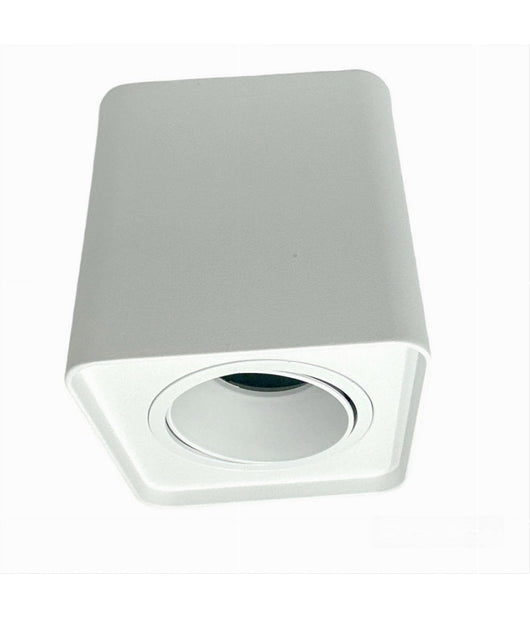 Portafaretto Orientabile Da Soffitto Bianco Per Faretto Gu10 / Gu5.3 P34-gu10-b1         