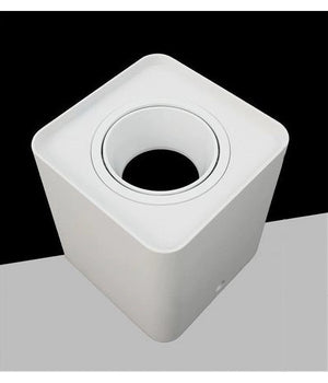 Portafaretto Orientabile Da Soffitto Bianco Per Faretto Gu10 / Gu5.3 P34-gu10-b1         