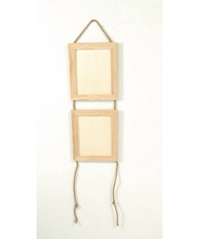 Portafoto da muro multipli in balsa 20x52