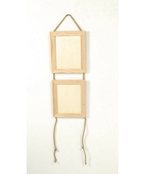 Portafoto da muro multipli in balsa 20x52