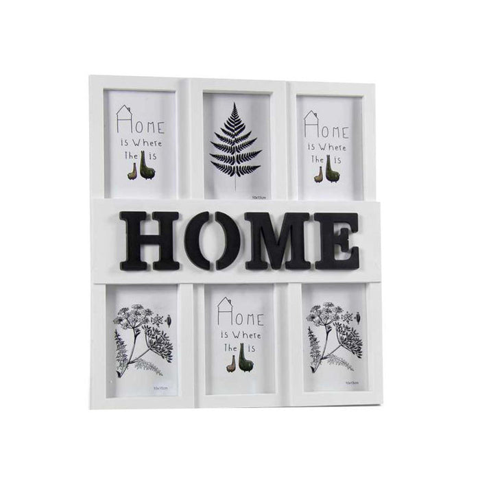 Portafoto Multiplo Casa Cm 37X41 D&Casa