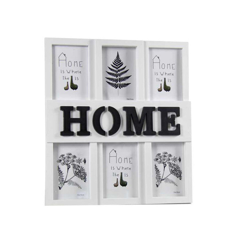 Portafoto Multiplo Casa Cm 37X41 D&Casa