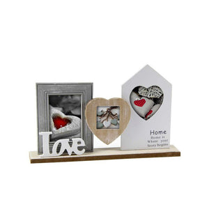 Portafoto Multiplo Love Cm 38X24 D&Casa