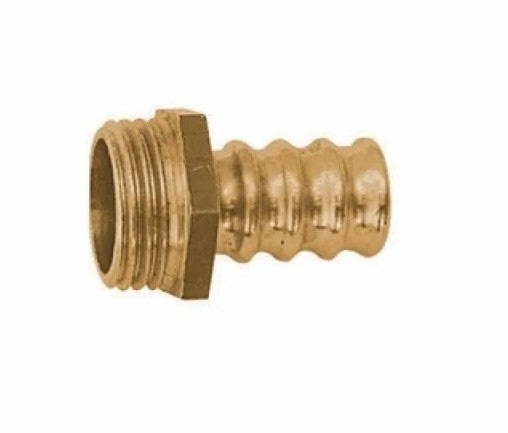 PORTAGOMMA MASCHIO OTTONE 1/2 PER TUBO GAS METANO - UNIVERSALE