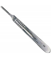 Portalama 565 Numero 4 Manico In Acciaio Per Bisturi Lama Lame Intercambiabile         