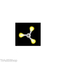 Portalampada Sdoppiatore E27 Adattatore Con 3 Ingressi Attacco Lampadina 3 In 1         