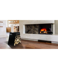 Portalegna Cima in acciaio - Made in Italy