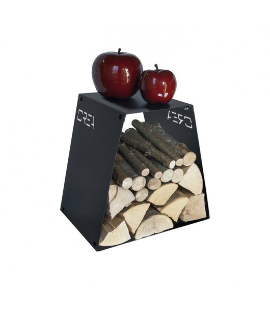 Portalegna Cima in acciaio - Made in Italy