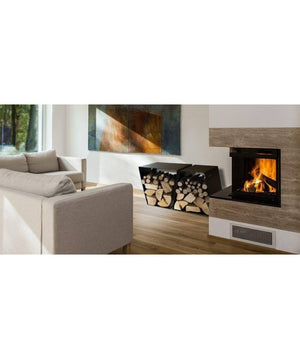 Portalegna Cima in acciaio - Made in Italy