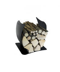 Portalegna Onda in acciaio - Made in Italy