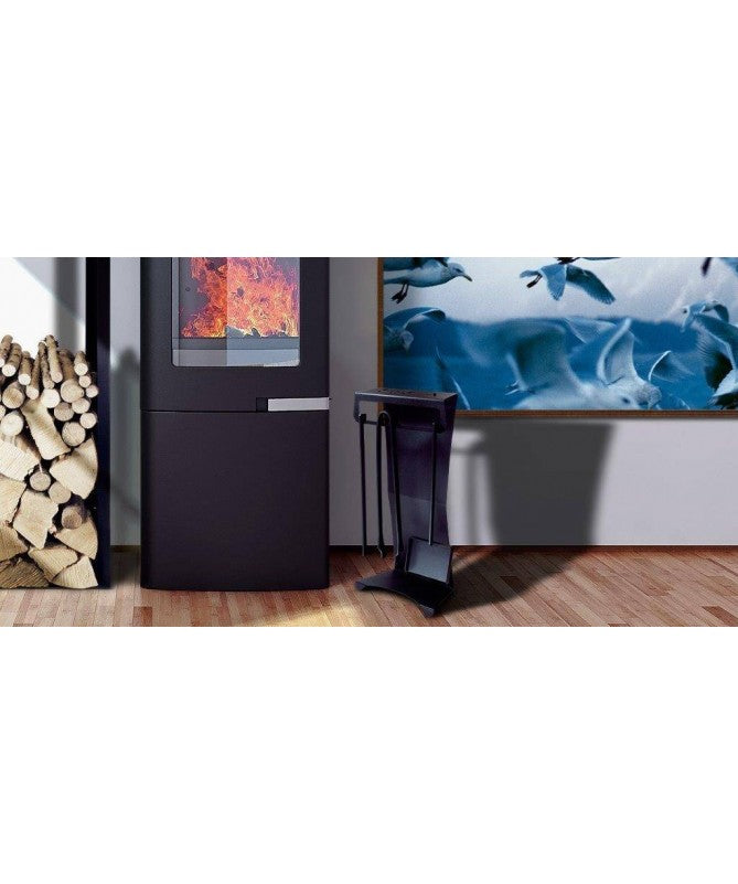 Portalegna Puma in acciaio - Made in Italy