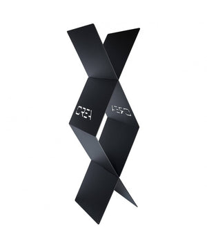 Portalegna Rombo alto in acciaio - Made in Italy