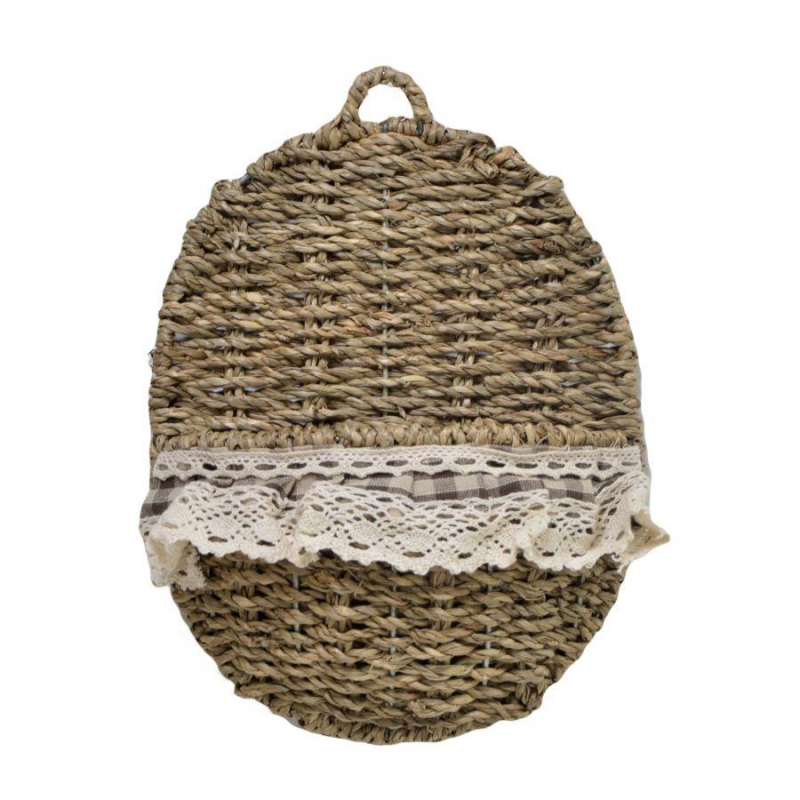 Portalettere cordi 1-2 kent marrone ovale cm22x9h27