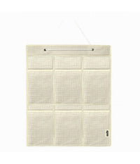 Portaoggetti Organizer A Sospensione 6 Tasche Tessuto Bagno Camera 59x36cm 69714         