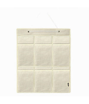 Portaoggetti Organizer A Sospensione 6 Tasche Tessuto Bagno Camera 59x36cm 69714         