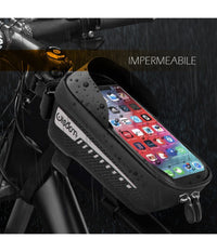 Portaoggetti Porta Cellulare Touch Screen Con Visiera Attacco Universale Xc-2654         