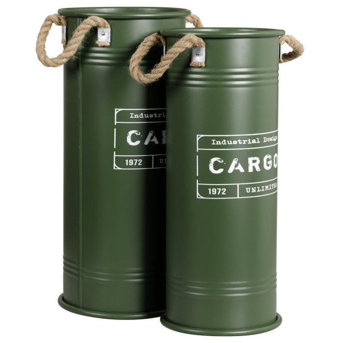 Portaombrelli Cargo D23xh51,5 In Metallo Colore Verde