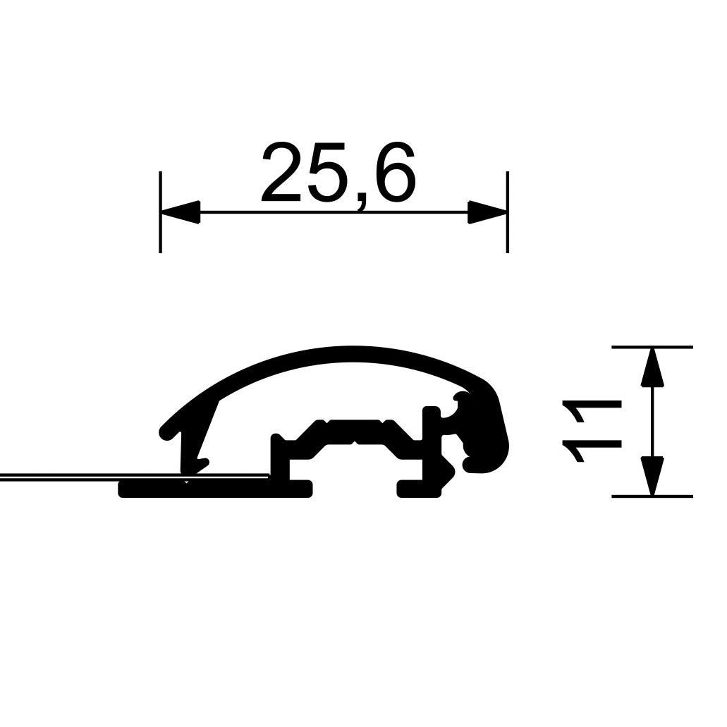 Poster frames profili porta poster snap online 50 cm