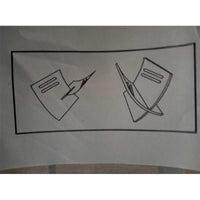 Portariviste legno naturale cm 30x25h29