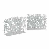 Portariviste metallo posate 1-2 bianco cmcm 35x12h26