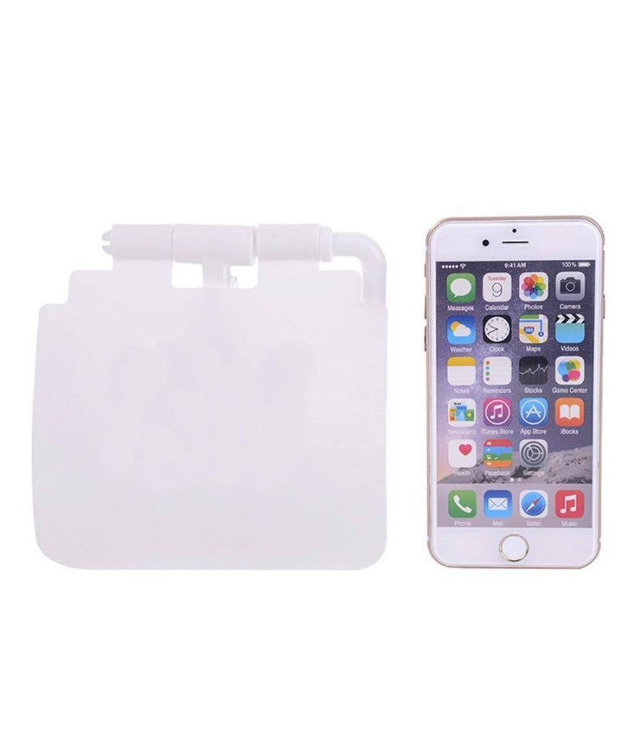 Portarotolo Carta Igienica Con Ventosa A Parete Porta Rotolo In Plastica Copri         